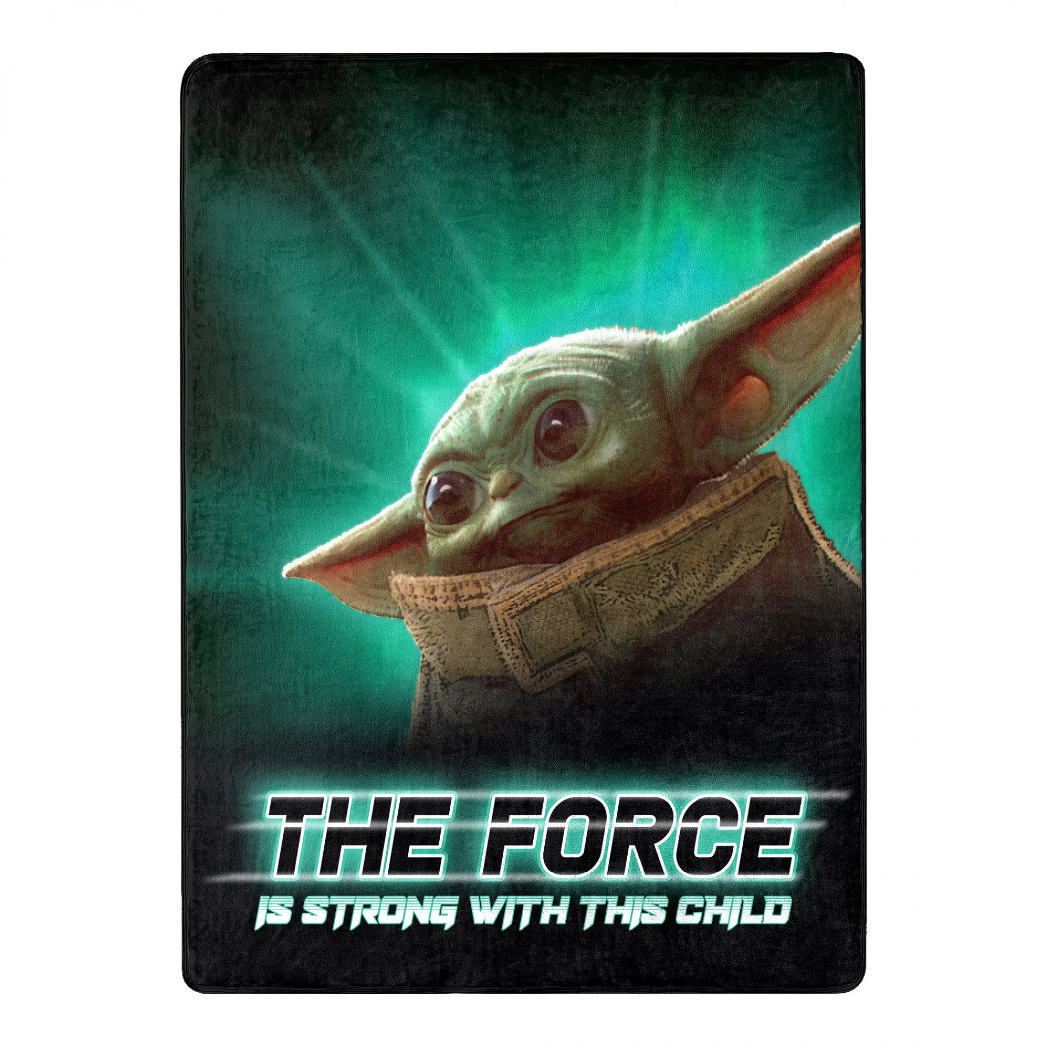 Star Wars The Force is Strong The Child Grogu 46 X 60 Silk Touch Throw